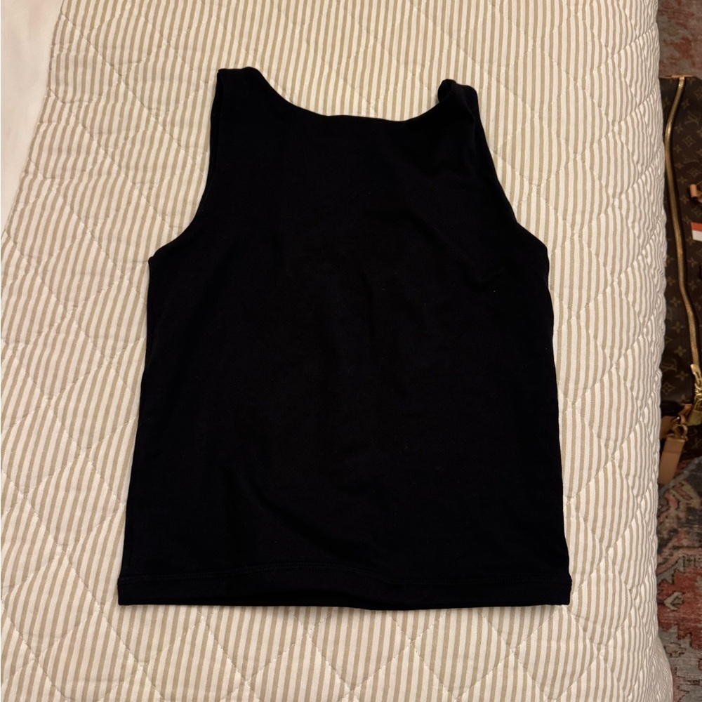 SET Active Black Tank Top